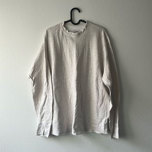 L.L. Bean Off-White LS shirt. XL.